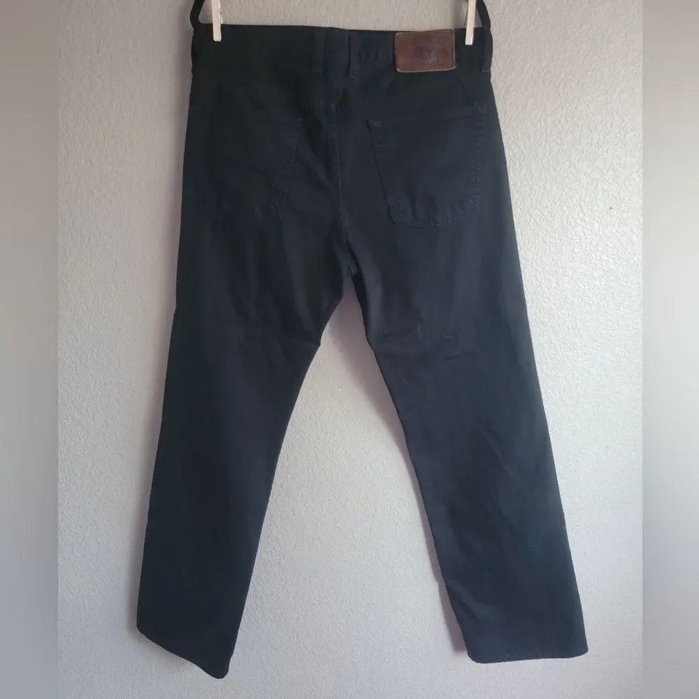 Men’s Lucky Brand Black Vintage Straight Jeans – 35x32 Rugged Classic)